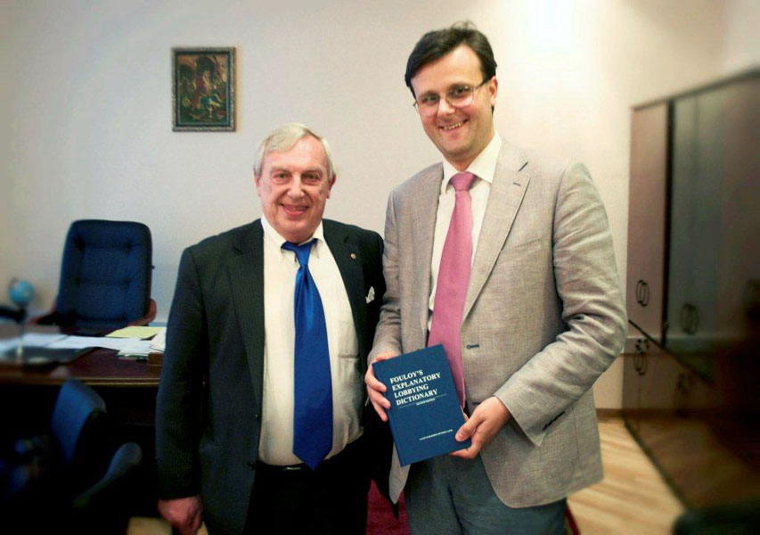 Meeting with Mr. Galasyuk, Committee Chairman, Ukraine Parliament